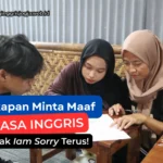 cara minta maaf bahasa inggris