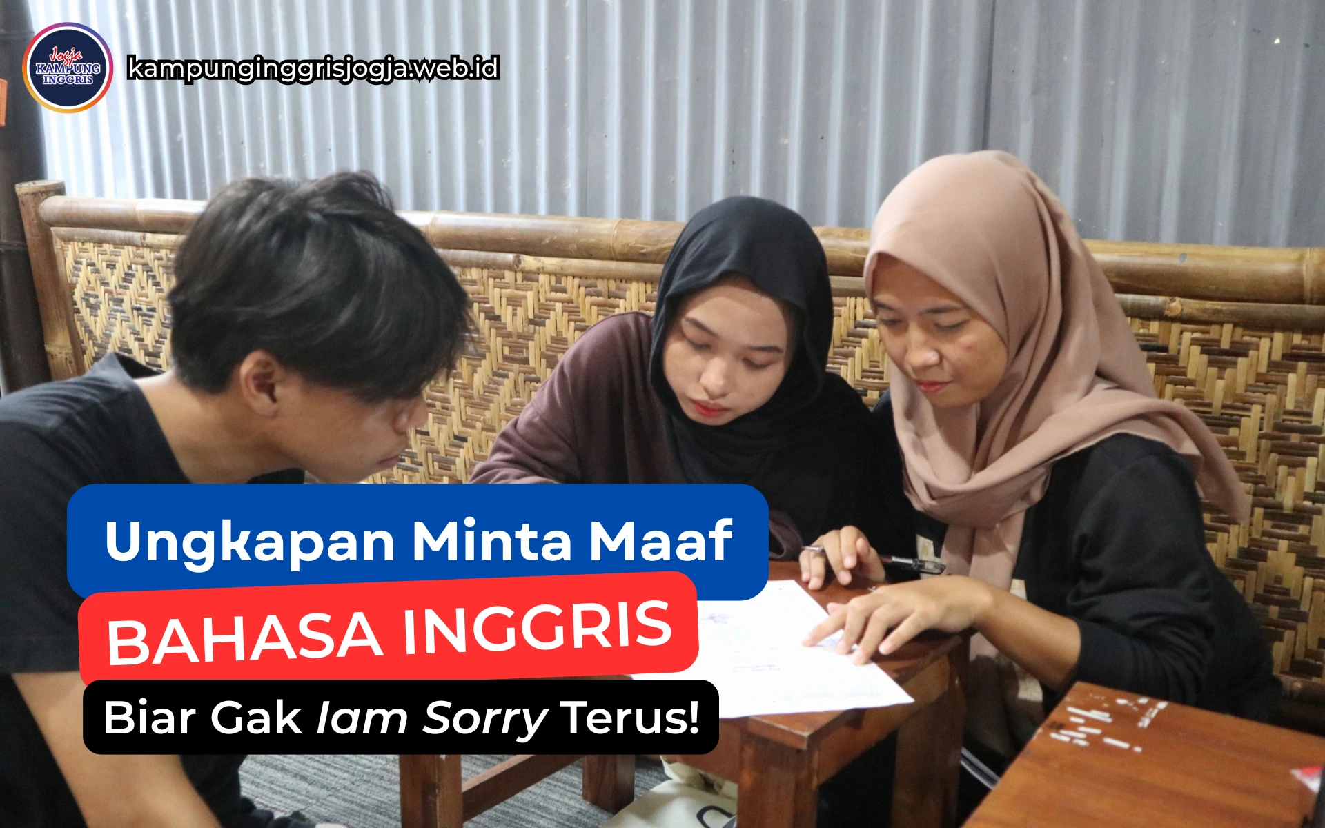 cara minta maaf bahasa inggris