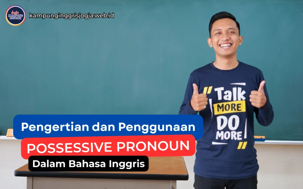 possessive pronoun