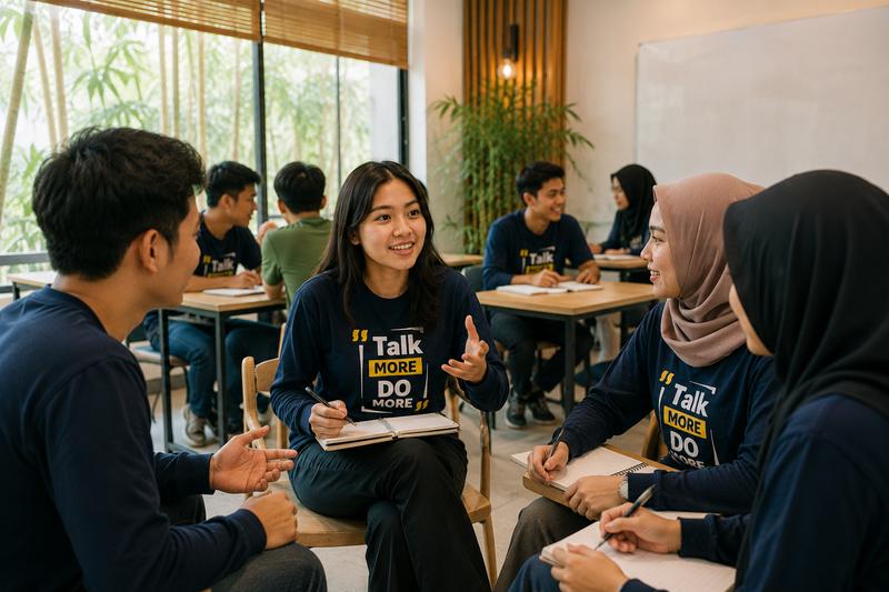 Peserta KIJ aktif berdiskusi dalam kelompok